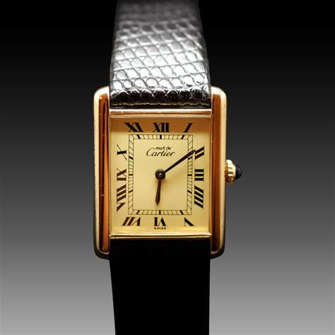 cartier tank must occasion|cartier tank must men.